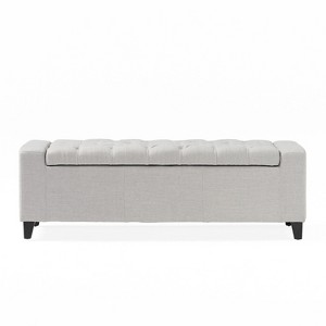 NicBex Storage Ottoman Bench for Bedroom,20 Inch Wide Modern Storage Bench with Adjustable Shelves,Ottoman for Living Room,Bedroom,Entryway - 1 of 4
