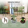 WestinTrends Playa 3-Piece Outdoor Resin Patio Bistro Set with Stackable Patio Dining Chairs - 4 of 4