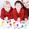 Joyfy 28 Packs Valentines Day Sticky Hands Toy Set with Greeting Cards, Fun Party Favors and Classroom Exchange Prizes - 2 of 4