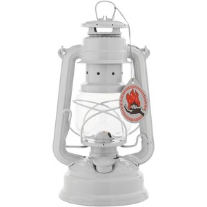 Feuerhand Outdoor Kerosene Fuel Lantern, German Made Weather Resistant Baby Special 276 Galvanized Hurricane Lamp for Camping or Patio, 10 Inches - 1 of 4