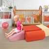 Foam Climbing Blocks for Toddlers, Waterproof Toddler Climbing Toys, Baby Jungle Gym Indoor Lightweight, Foam Play Gym 6PCS - 3 of 4