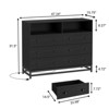 6 Drawer Modern Large Capacity Storage Cabinet Chests of Drawers - 2 of 4