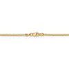 Black Bow Jewelry 1.3mm, 14k Yellow Gold, Solid Franco Chain Necklace - 4 of 4