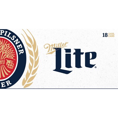 Miller Lite Beer - 18pk/12 fl oz Cans