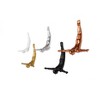Wall Diver Classic Wall-Art Sculpture | 5-Pack | Bk,Bz,Gd,Si,Wh - 2 of 2