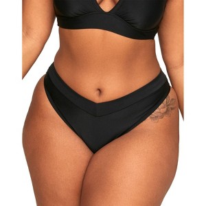 Adore Me Women's Demi Bikini Swimwear Bottom - 1 of 2