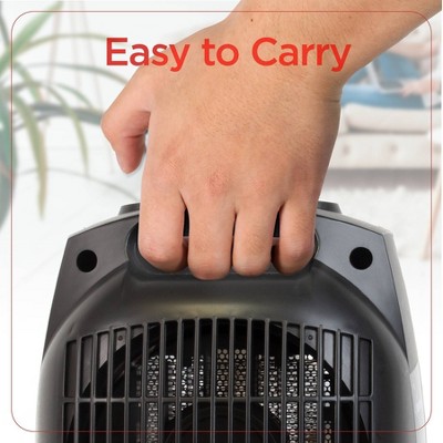 Personal 1500 Watt Electric Fan Compact Heater with Manual Control