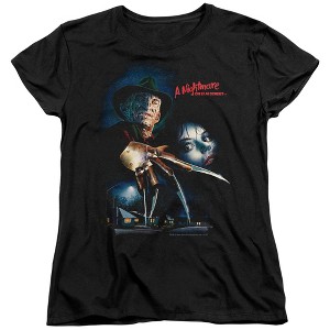 Women's Nightmare On Elm Street Elm Street Poster T-Shirt - 1 of 4