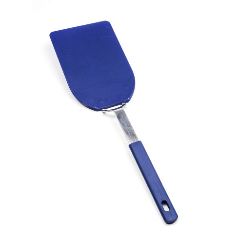 AC-STF12 Flexible spatula in shockproof light blue material, blade width 12  cm