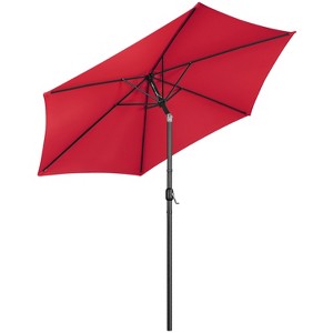 Yaheetech 10FT Patio Umbrella Market Umbrella with Push Button Tilt and Crank - 1 of 4