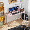 FDW Computer Desk 32/39/47/55 inch Length Study Writing Table Adjustable feet for Home Office - 2 of 4