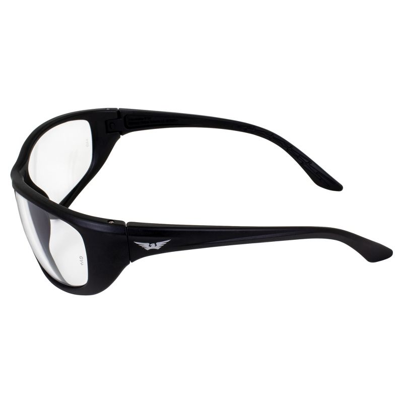 Global Vision Eyewear Hercules 6 Safety Motorcycle Glasses with Clear Lenses, 4 of 8
