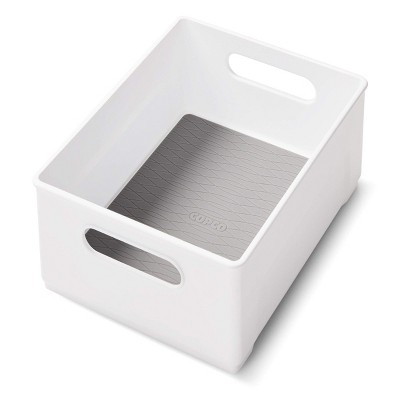 Copco Cabinet Storage Bin - White