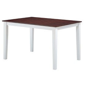 NicBex Dining Table 60" Farmhouse Rectangular Wooden Dining Table for Dining Room - 1 of 4