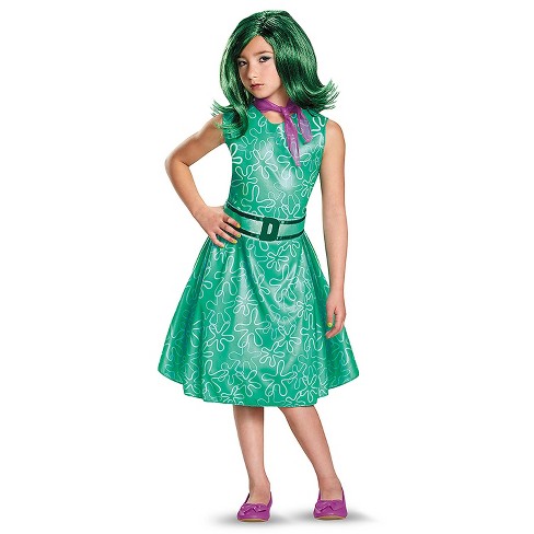 Disguise Girls' Disney Pixar's Inside Out 2 Disgust Classic Costume ...