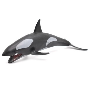Collectible Wildlife Gifts | Orca, Killer Whale, Realistic Model Rubber Replica Animal, Kids Educational Gift  6"   OK03 B611 - 1 of 4