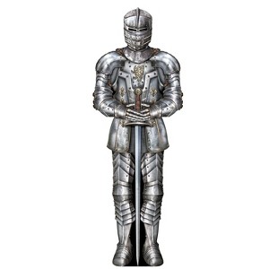 Beistle 3' Suit Of Armor Cutouts 5/Pack 54327 - 1 of 1