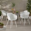 Christopher Knight Home Hanness Outdoor Modern Polypropylene Dining Chair (Set of 4) - 2 of 4