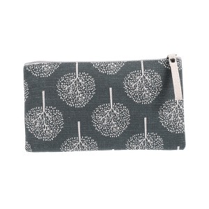 Unique Bargains Women's Wishing Tree Large Cosmetic Bag Navy Blue 1 Pc - 1 of 3