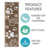 Sussexhome Paw Collection Non-Slip Carpet Stair Treads for Wooden Steps, 9" X 28" , Pack of 4/7/10/13/15 - 4 of 4