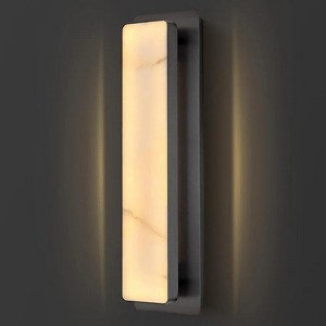 19.7inch Alabaster LED Wall Sconces - 1 of 4