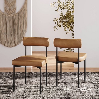 Nathan James Set of 2 Dahlia Dining Chairs
