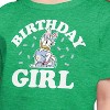 Girls' - Disney - Birthday Girl Daisy Short Sleeve Graphic T-Shirt - 2 of 4