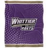Whittier College Logo Dots Silky Touch Blanket White 50x60 - 2 of 4