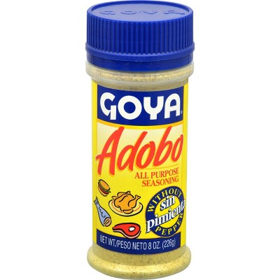 Goya Adobo All Purpose Seasoning without Pepper 8oz