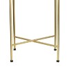 JONATHAN Y Sterling 26.25" Industrial Classic Metal Foldable Rectangular End Table & Side Table with Removable Tray Top - 4 of 4