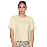 Leonisa Loose Fit Quick-Dry Active Tee with Pocket -
