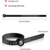 Ring Sizer Measuring Tool with Magnifier, for Ring Measurer and Ring Size Plastic Ring Sizer with Lens, 1-17 - 3 of 4