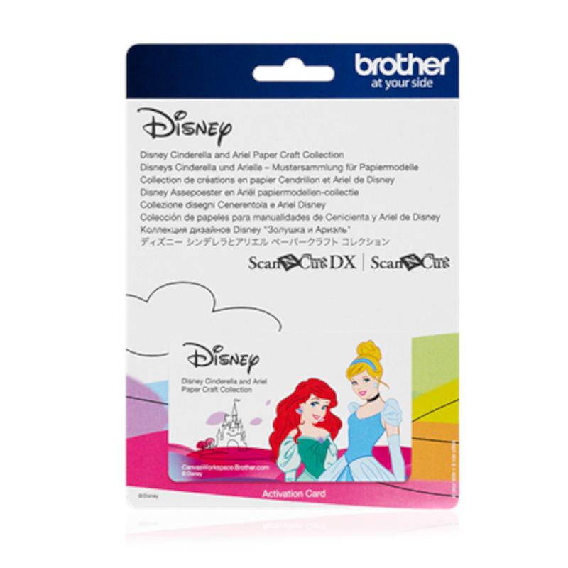 Brother CADSNP07 Disney Cinderella and Ariel Design Pattern Collection, 1 of 2