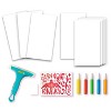 Creativity for Kids 25pc Dragon Squeegeez Magic Reveal Art Kit: DIY Craft Activity for Ages 7+, Includes Stickers & Paint - 2 of 4