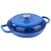 Dexmalle 10.6In Blue Enamel Dutch Oven - 3 of 4