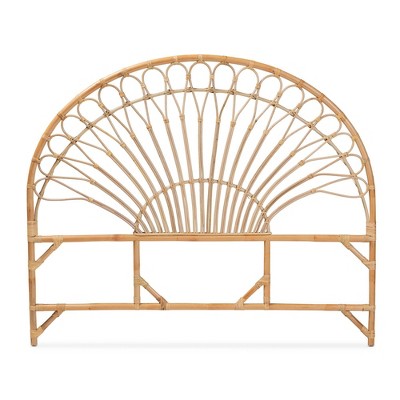 Devereaux Natural Brown Rattan King Size Headboard