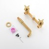 Space-Saving Wall-Mounted Faucet for Bathroom Sink: Stylish and Functional Design - 2 of 4