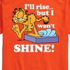 Men's - Garfield - Rise But Won't Shine Short Sleeve Graphic T-Shirt - 2 of 4