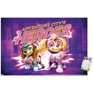 Trends International Paw Patrol: The Mighty Movie - Heroes Unframed Wall Poster Prints - 1 of 4