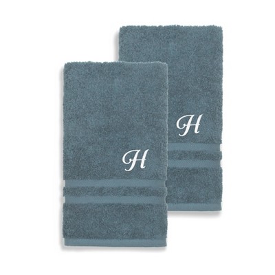 Linum Home Textiles 100% Turkish Cotton 2PC Denzi Bath Hand Set