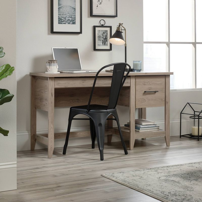 Summit Station Desk Beige - Sauder: Home Office Furniture with File Storage & Open Shelf, 1 of 7