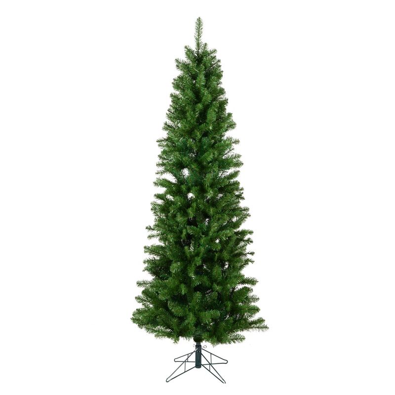 Vickerman Salem Pencil Pine Artificial Christmas Tree, 1 of 5