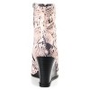 Journee Collection Women's Hepburn Inside Zip Wedge Booties - 3 of 4