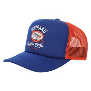 Naruto Shippuden Ichiraku Ramen Navy Blue Men's Foam Adjustable Trucker Hat - 1 of 4