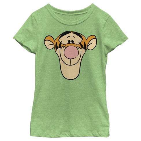 Girl's Winnie the Pooh Tigger Big Face T-Shirt - image 1 of 4