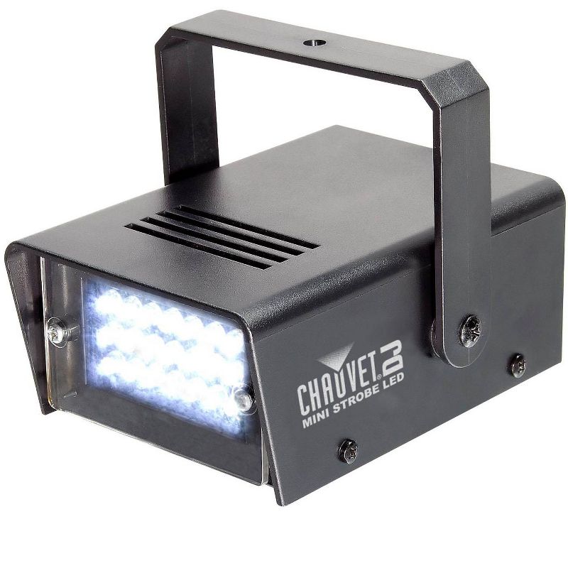 2) CHAUVET DJ CH730 Adjustable 1-12 Flash/Sec Mini Strobe LED Club Light Effects, 2 of 3