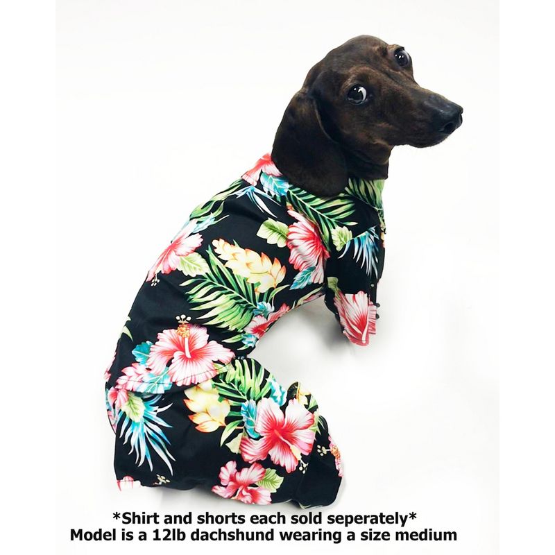 Midlee Hawaiian Shirt for Dogs, 2 of 5