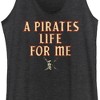 Women's Pirates of the Caribbean: Curse of the Black Pearl A Pirates Life for Me Racerback Tank Top - 2 of 4