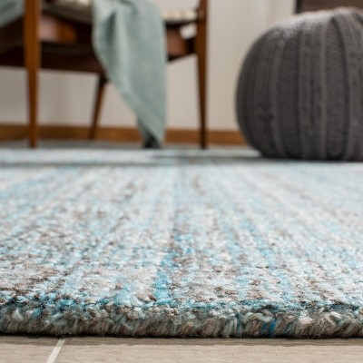 SAFAVIEH Abstract Bailey Striped Area Rug, Blue/Multi, 3' x 5'