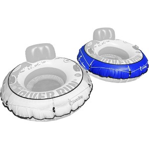 Bradley 2 Pack Heavy Duty River Tube Cover Only; Made in USA; Compatible with Intex River Run tube & Most 53" River Tubes - 1 of 1